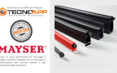 Mayser e Tecnoapp: nuova partnership per la sicurezza cancelli
