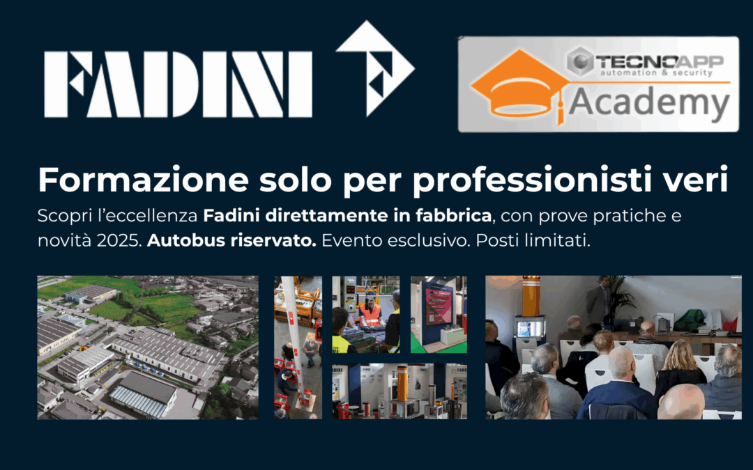 CORSO FADINI IN FABBRICA MERCOLEDÌ 14 MAGGIO 2025